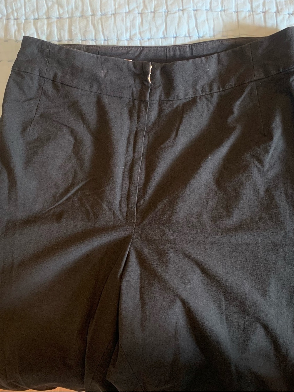 VINTAGE Jil Sander Linda Dresner Collab Tailored Straight Trousers Black 40 - Picture 8 of 8